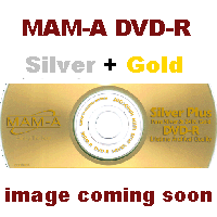 MAM-A 8034 DVD-R 4.7GB Unprinted Surface S&G Alloy