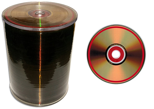 MAM-A 21679 GOLD 80-Min 52X Archival CD-R Red Ring