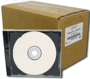 MAM-A 40937 CD-R 650MB White Prism Thermal in Case