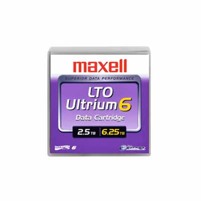 Maxell 229558: Ultrium LTO-6 Cartridge 2.5/6.25TB