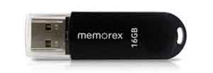 Memorex 98180: USB-2 Mini Travel Flash Drive 16GB