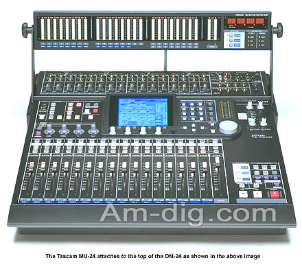 Tascam MU-24: Meter Bridge for the DM-24 Mixer