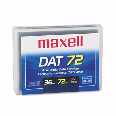 Maxell 200200: 1/8'' DAT 72 Cartridge 170m 36GB