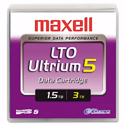 Maxell 229323: 1/2'' Ultrium LTO5 Cartridge 2776ft