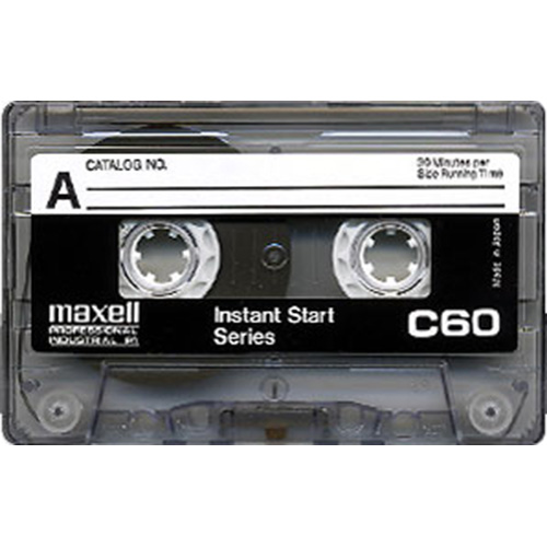 Maxell C60 IS Leaderless Cassette