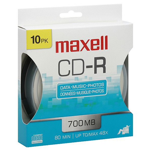 Maxell CDR80 Branded Spindle 48x