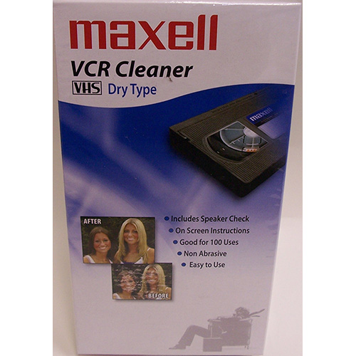Maxell VHS Dry Cleaning Tape