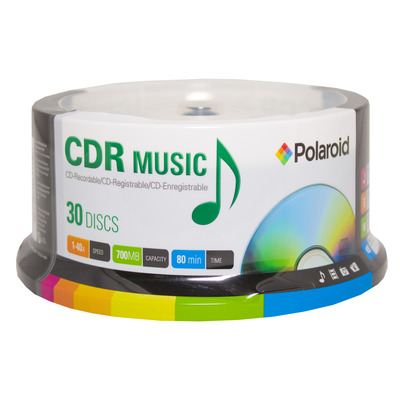 Polaroid CDR80 Digital Audio 40x Spindles of 30