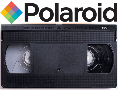 Polaroid T-120 VHS High Grade in Sleeve