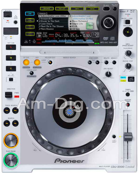 Pioneer CDJ-2000LIMITED: Professional CD/MP3 Turnt