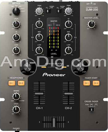 Pioneer DJM-250-K: black/grey