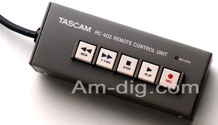 Tascam RC-402:  Wireless Remote Adapter