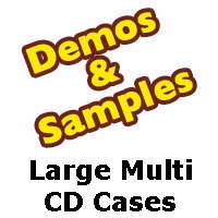 Large (Fat) Multi CD Jewel Case Samples
