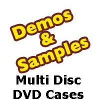 DVD Cases: 14mm Multi Disc Samples