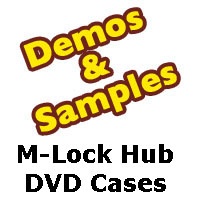 M-Lock DVD Case: Standard & Multi Size Sample