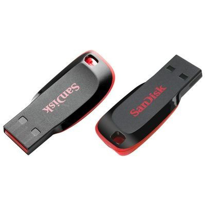 SanDisk Cruzer Blade USB Flash Drive, 32GB, SDCZ50-032G-B35, Encryption, Password, Non-Retail from Am-Dig