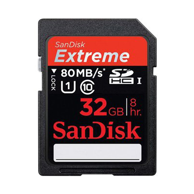 SanDisk SDSDB-032G-A46 SDHC Memory Card 32GB Class 4 Retail Pkg from Am-Dig