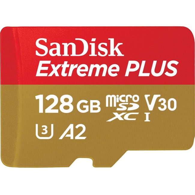 You may also be interested in the SanDisk SDSQXBO-128G-ANCZA Extreme Plus MicroSD....