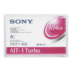 Sony Tait140C Ait-1 Turbo 8MM Cart. 40 GB W/Mic