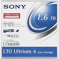 Sony LTX800W LTO Ultrium Iv 800GB/1.6Tb Worm