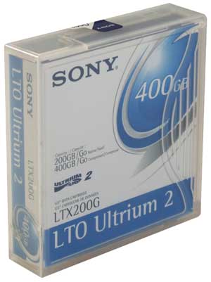 Sony LTO, Ultrium-2, 200GB/400GB  from Am-Dig