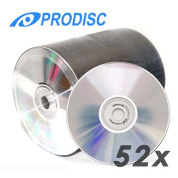 Prodisc 80 min Thermal Silver Spindle