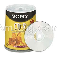 Sony Branded CD-R 80 min / 700MB Spindle