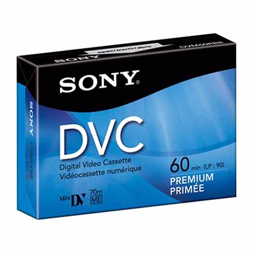 Sony DV60:  Mini DV Tape