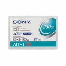 Sony SDX3-100W 8MM 100-260GB MIC WORM         