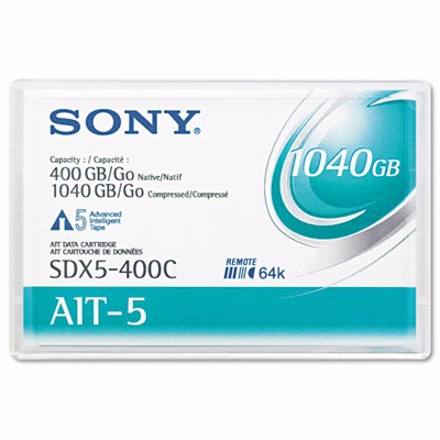 Sony SDX5400C: 8 mm AIT-5 Cartridge 246m 400GB Nat