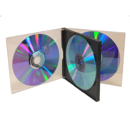 CD Jewel Case - Quad Slim - 4CD