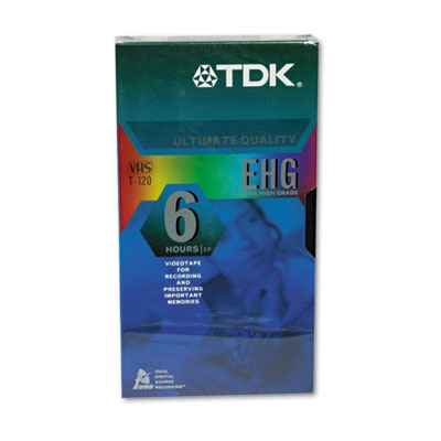 TDK 30540 160 Min High Standard Grade Vhs Tape