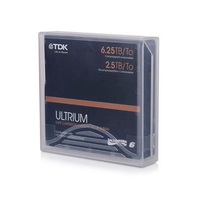 TDK 62032 LTO Ultrium VI - 2.5Tb/6.25Tb W Case