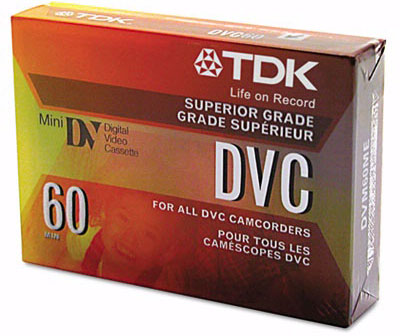 TDK 37140 Mini Digital Video Cassette 60 Minutes