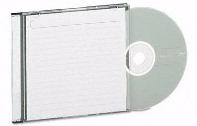 TDK 48577 DVD-R Disc 4.7GB 16x in Slim Case Silver