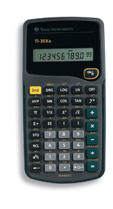 Texas Instruments TI-30XA Scientific Calculator  from Am-Dig
