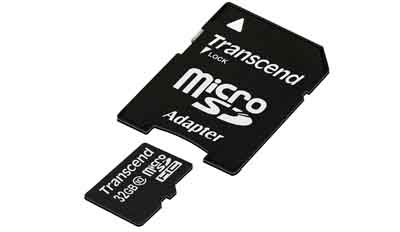 Transcend MicroSD, 16GB, Class 10