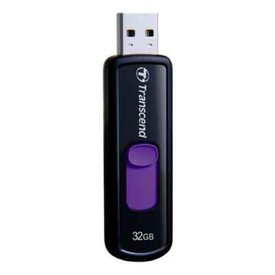 Transcend JetFlash 500, 32GB, USB 2.0 - Purple