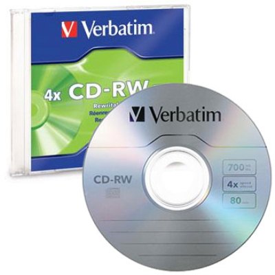Verbatim 95136 Inkjet Printable DVD+R Discs White
