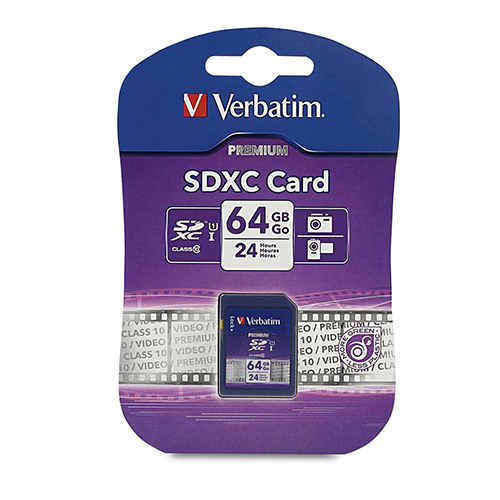 Verbatim 97466: Pro SDXC Memory Card 64GB, 233x