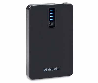 Verbatim 98008: Black Dual USB Power Pack