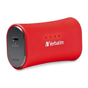 Verbatim 98357: Red Portable Power Pack USB