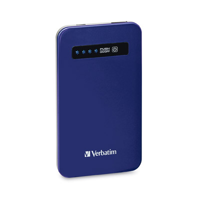 Verbatim 98455: Blue Ultra-Slim Power Pack 
