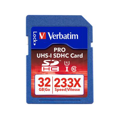 Verbatim 44032 SDHC Memory Card Class 10 32GB  from Am-Dig
