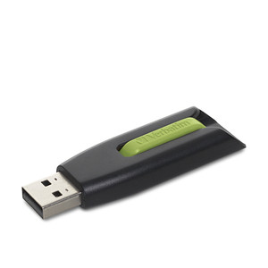 Verbatim 49177: Store n Go Green V3 USB, 16GB
