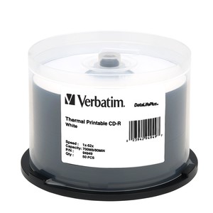 Verbatim 94949 700MB/80 min White Thermal