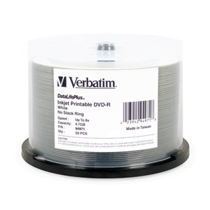 You may also be interested in the Verbatim 94970 700MB/80 min Silver No Logo.