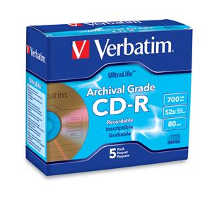You may also be interested in the Verbatim 94712 CD-R 700MB 52X Blank White 100pk.