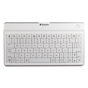 Verbatim 97754: Bluetooth UltraSlim Keyboard White