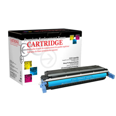 West Point 114533P Restored HP C9731A Cyan Toner